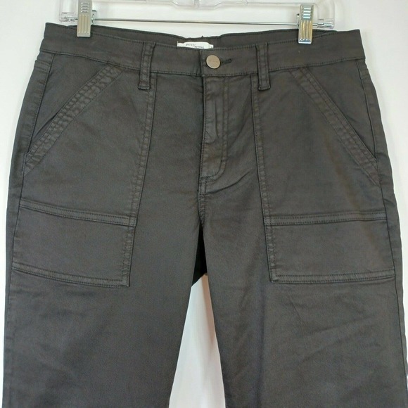 Daily Ritual Black Zip Ankle Slim Fit Jeans Size 12 - Picture 5 of 9